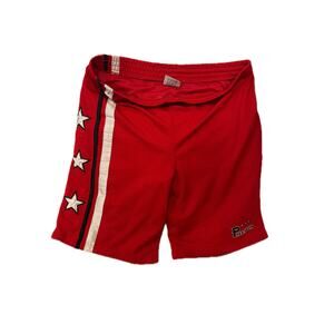 Authentic Brand Phenom Red Basketball Shorts Mens S